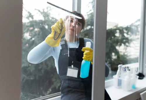Nettoyage de vitres intérieures et extérieures à Antully